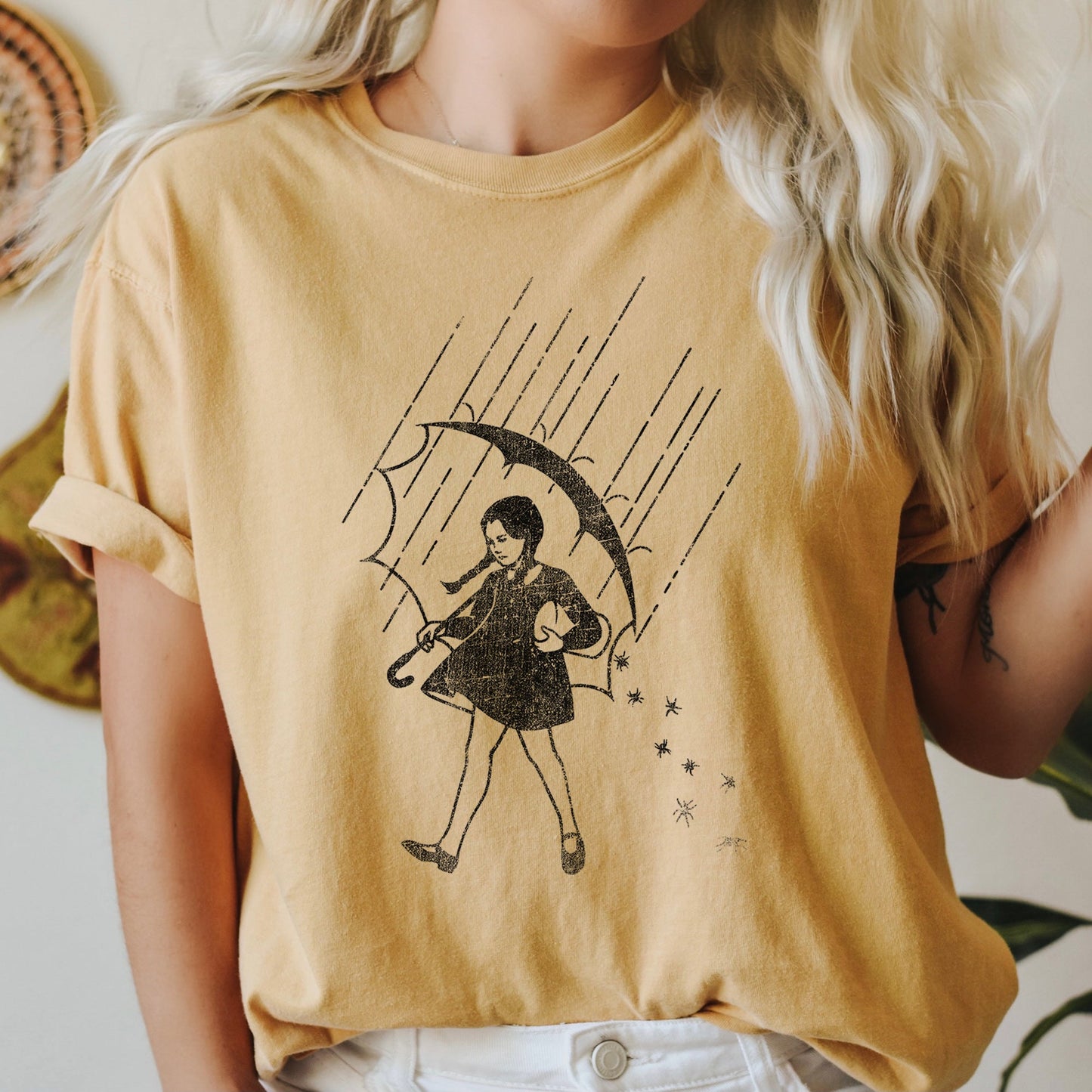 Retro Halloween Comfort Colors Tshirt Be Salty Wednesday