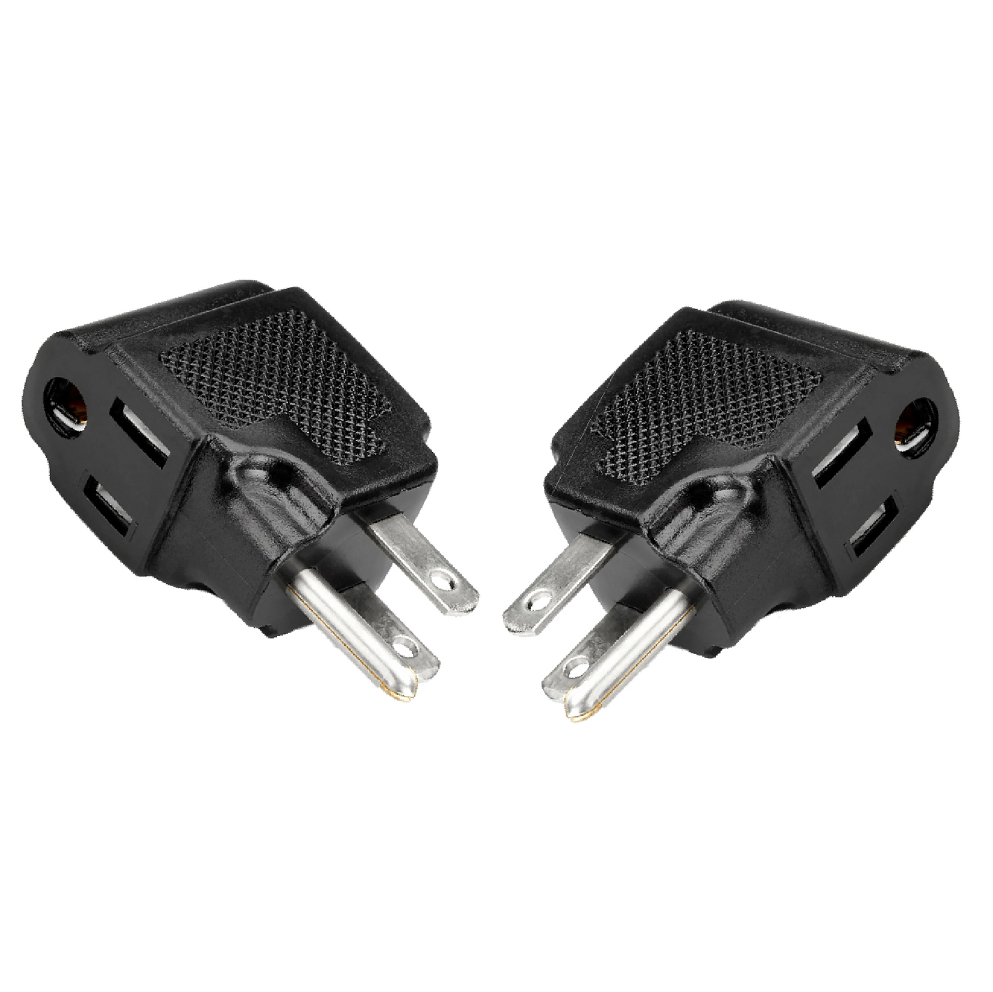 Hosa PWA-486 Right-angle Adaptor NEMA 5-15P to NEMA 5-15P