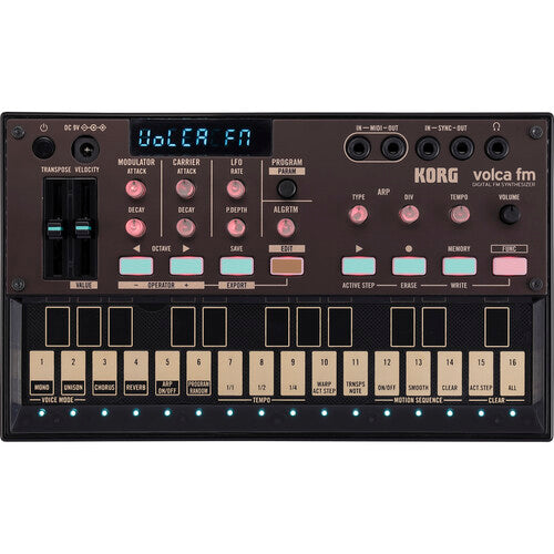 Korg Volca FM 2 Synthesizer 6-Voice FM Synthesizer with Sequencer