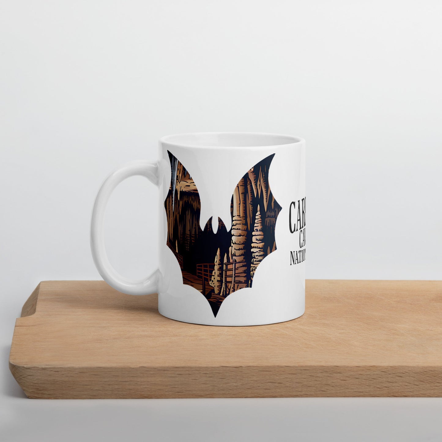 Carlsbad Caverns National Park Bat Mug 11oz 15oz 20oz