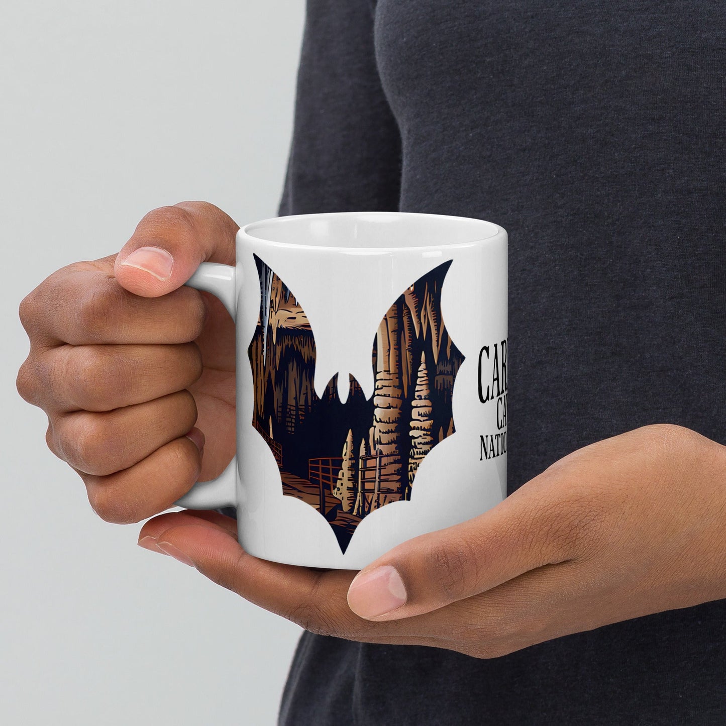Carlsbad Caverns National Park Bat Mug 11oz 15oz 20oz