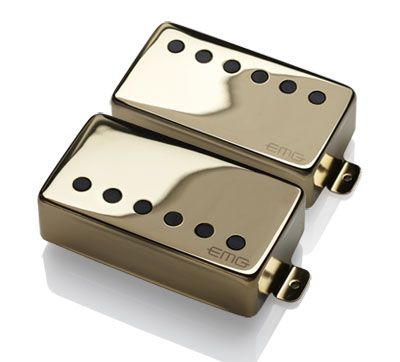 James Hetfield Signature Humbucker Set Gold Guitar Pickups EMG