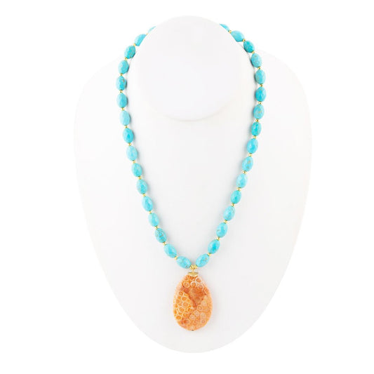Windswept Pendant Necklace