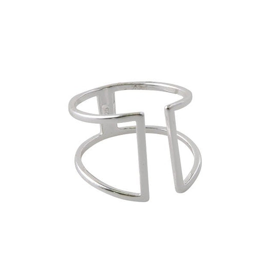 With the Band Sterling Silver Ring