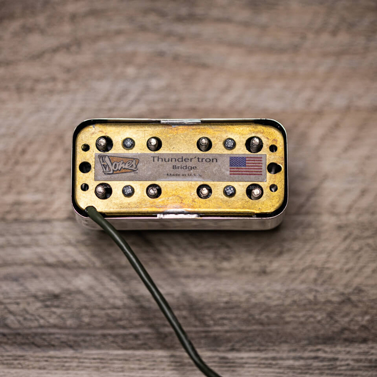 TV Jones Thunder’Tron Universal Mount Bridge Pickup - Nickel -NEW