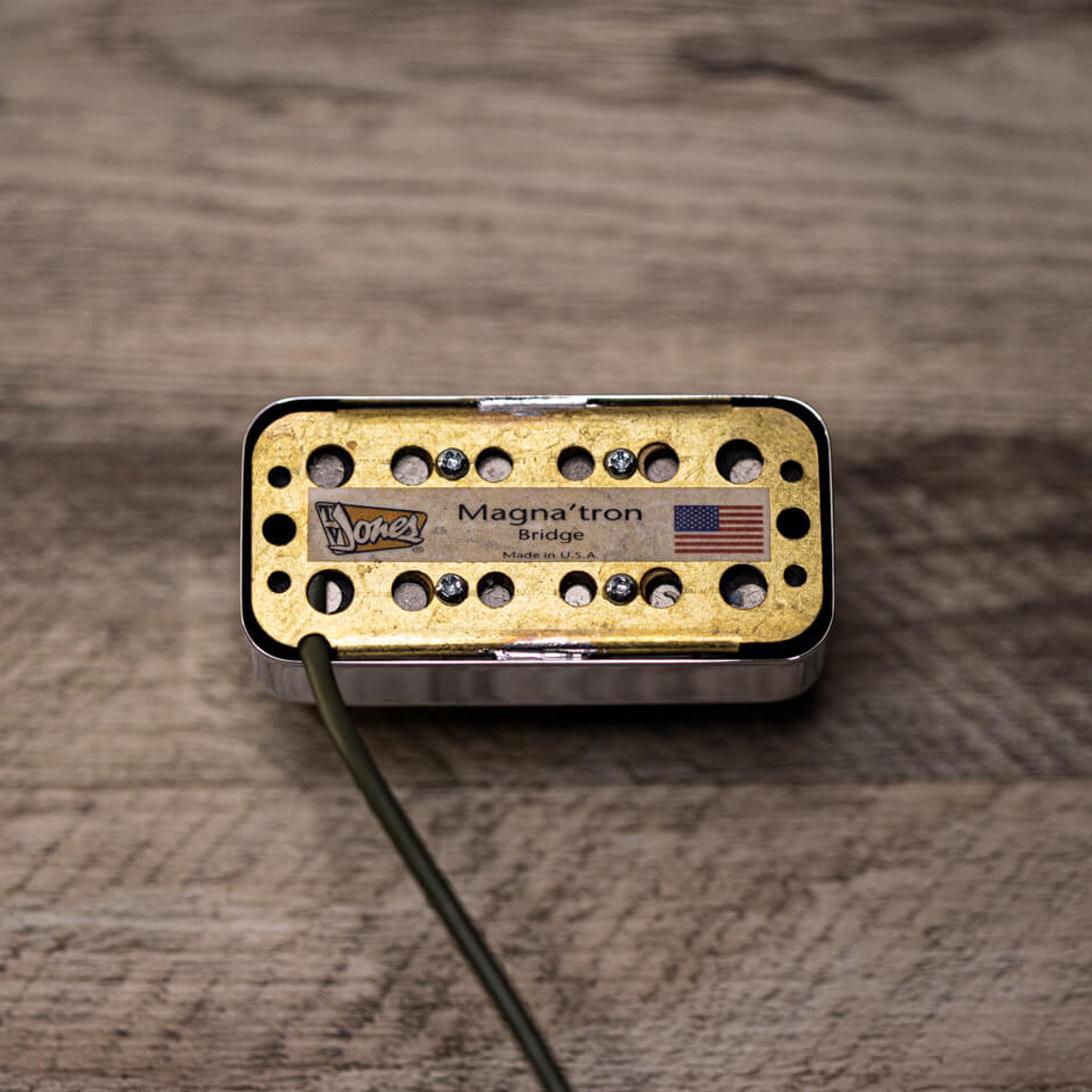TV Jones Magna'Tron Nickel Humbucker Bridge Pickup Universal Mount