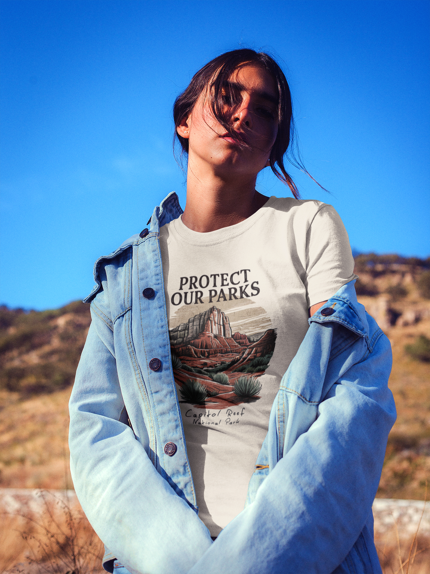 Protect Our Parks Capitol Reef National Park Unisex Fit Soft T-Shirt