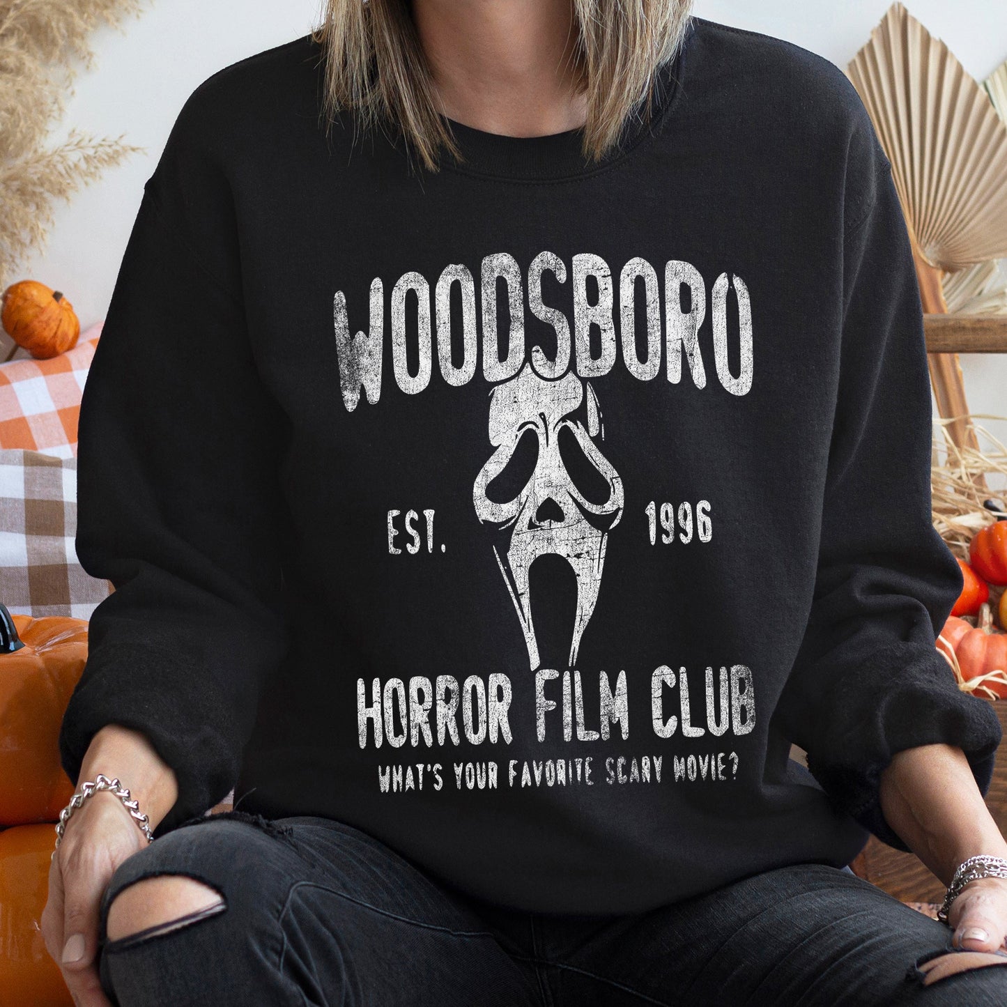 Woodsboro Halloween Sweatshirt