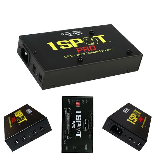 Truetone Low-profile 6-output Isolated Guitar Pedal Power Supply