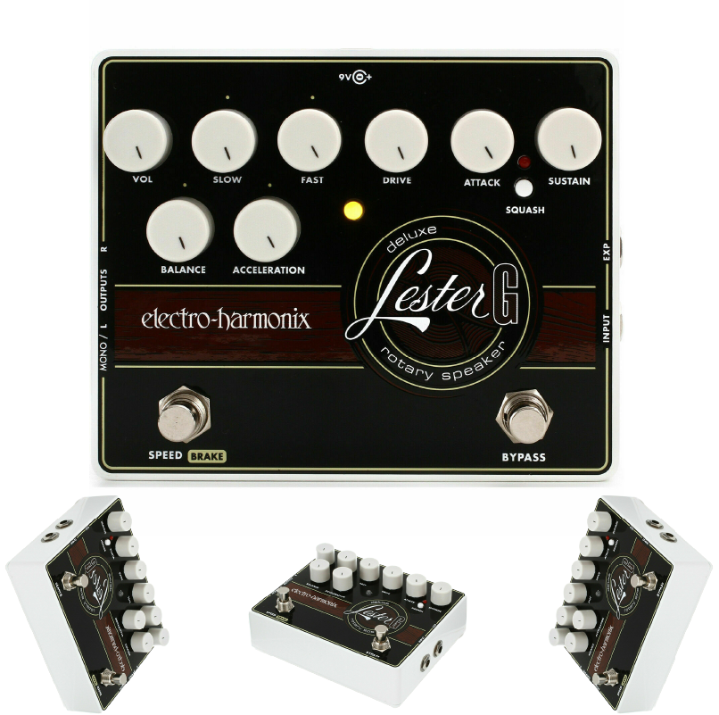 New - Electro Harmonix LESTER-G Deluxe Rotary Speaker Pedal