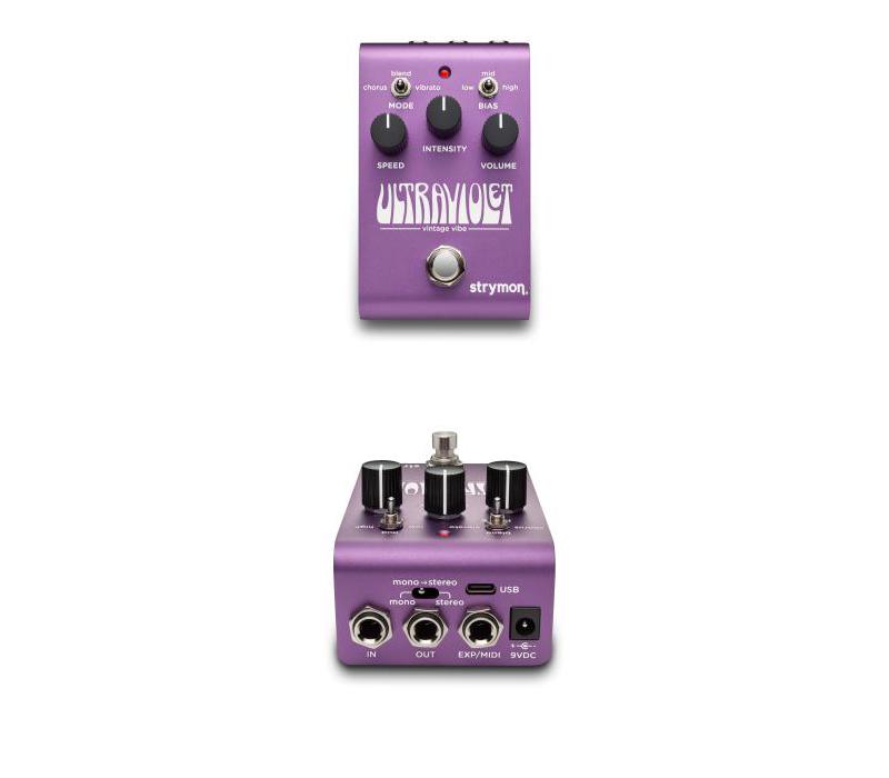 UltraViolet Vintage Vibe Chorus & Vibrato Pedal Stereo Strymon