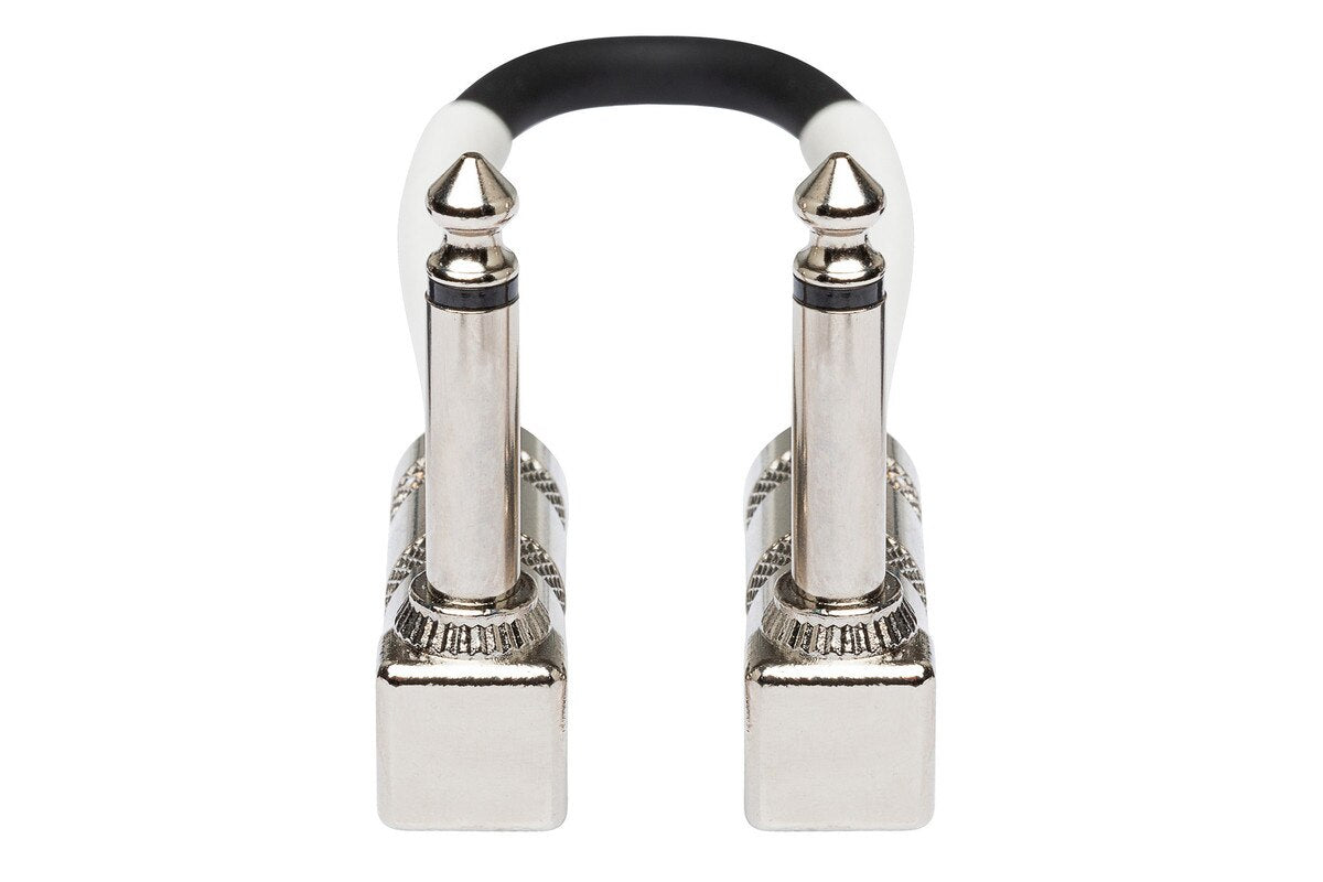 Guitar Patch Cable 18 Inch TS Male to Right Angle TS Male Hosa