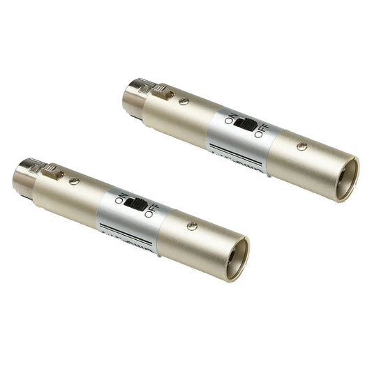 Microphone On Off Switch XLR Female to Male Cable Hosa Technology