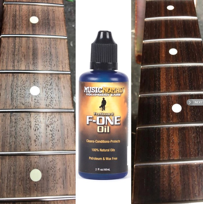 Music Nomad MN105 F-One Fretboard Oil - Cleaner & Conditioner 2oz NEW