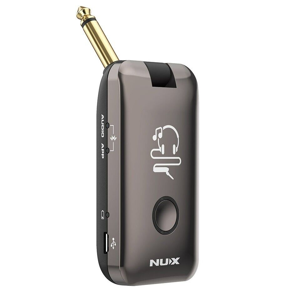 NUX MP-2 Mighty Plug Bluetooth Guitar & Bass Amp Modeling Headphone