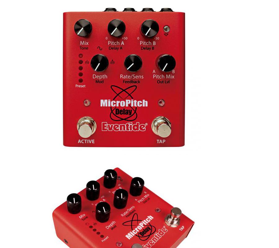 MicroPitch Dual Pitch-Shifting Delay Pedal Eventide