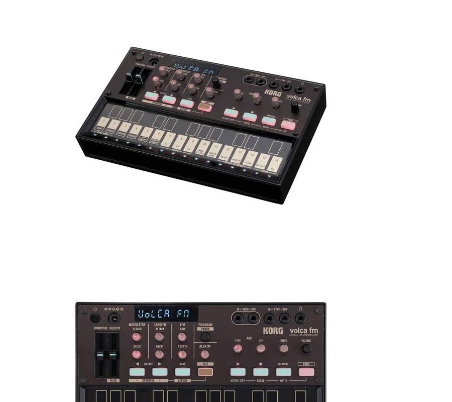 Korg Volca FM 2 Synthesizer 6-Voice FM Synthesizer with Sequencer
