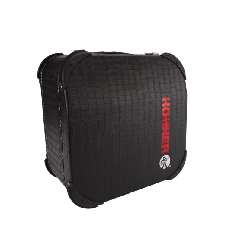 Hohner 12X -DX Deluxe Aluminum Case for Accordion Hohner