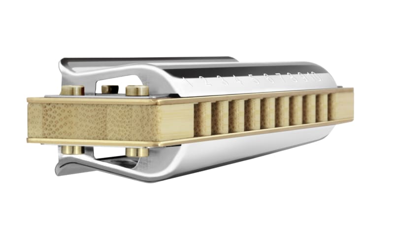 Marine Band Thunderbird Harmonica Key of Double Low F Hohner M2011BXL-LF
