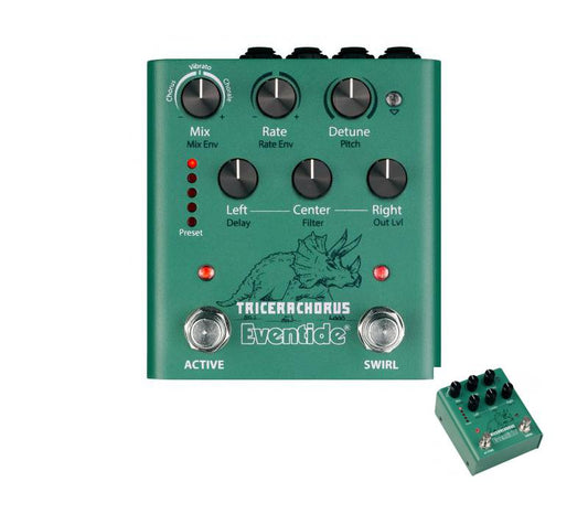 Eventide TriceraChorus Tri-chorus Pedal Digital Modulation Effects