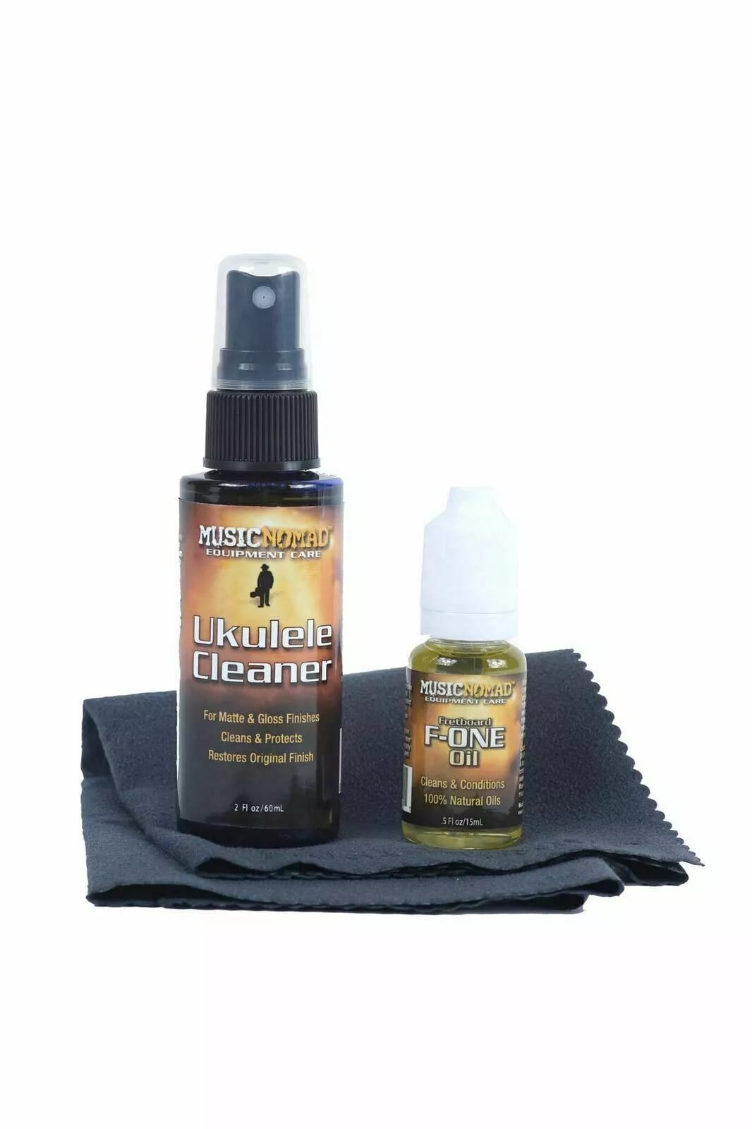 Ukulele Cleaner and Fretboard Oil Care Pack Premium Ukulele Care Kit Music Nomad