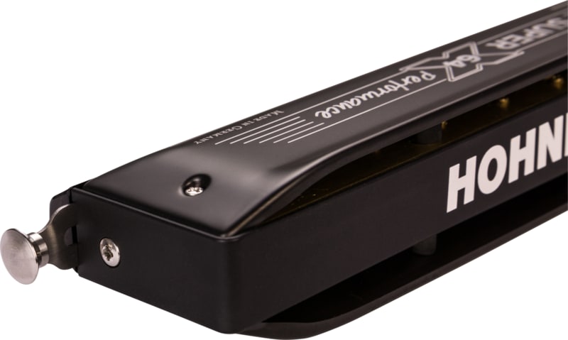 Chromatic Slide Harmonica Key of C Super 64x Performance Harmonica Hohner