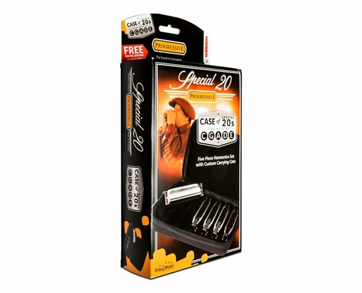 Hohner Special 20 Pro Pack Diatonic Harmonica Set 5-piece