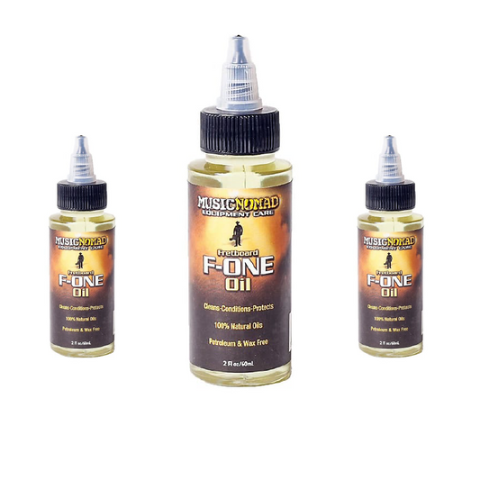 Music Nomad MN105 F-One Fretboard Oil - Cleaner & Conditioner 2oz NEW