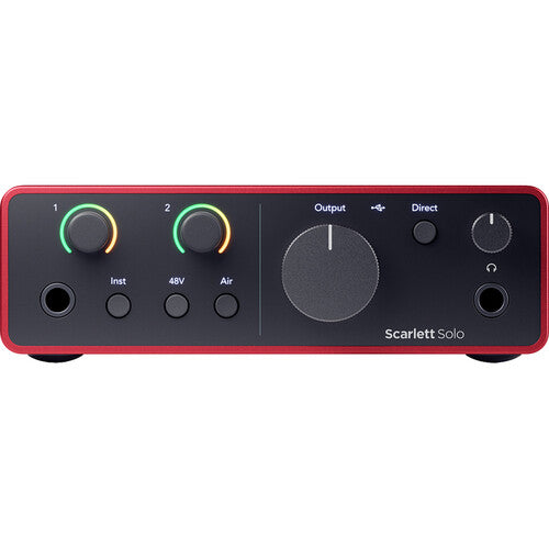 Focusrite Scarlett Solo 4th Gen USB Audio Interface