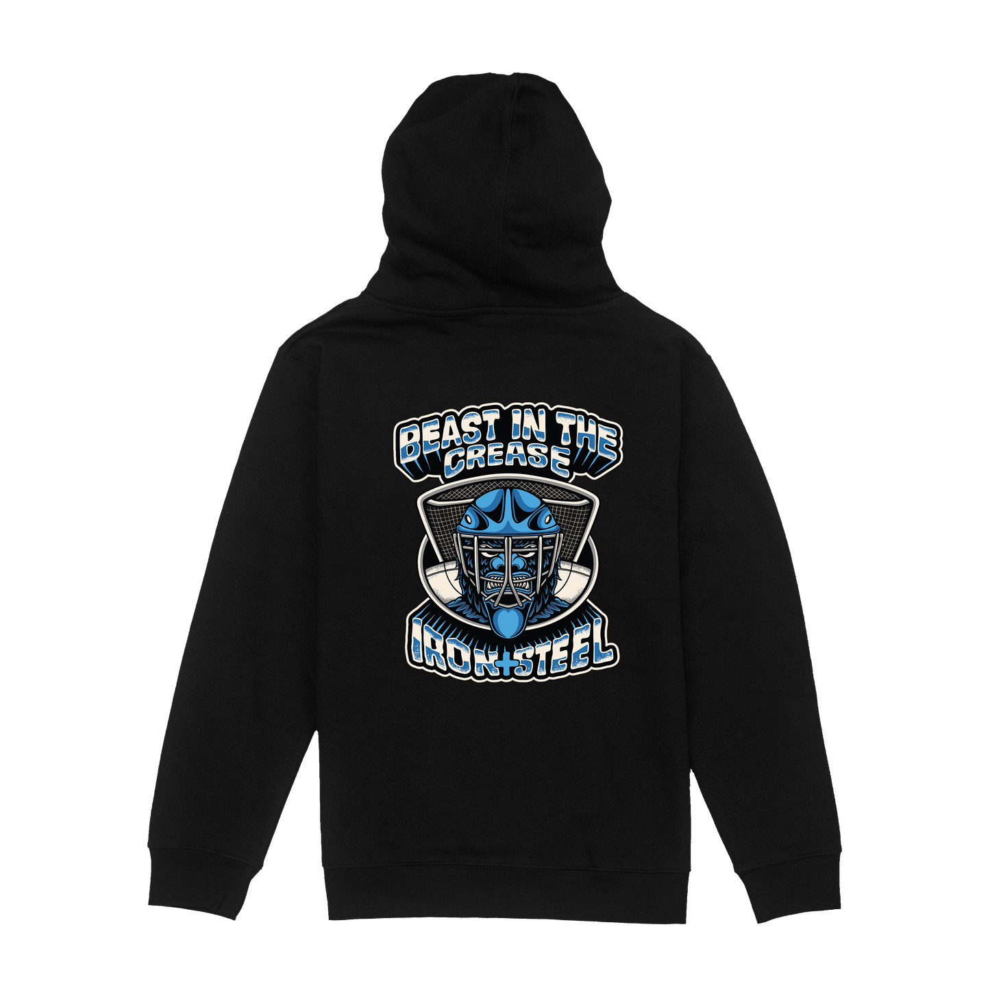 Beast in the Crease Youth Hoodie Mid-weight Hockey Hoodie