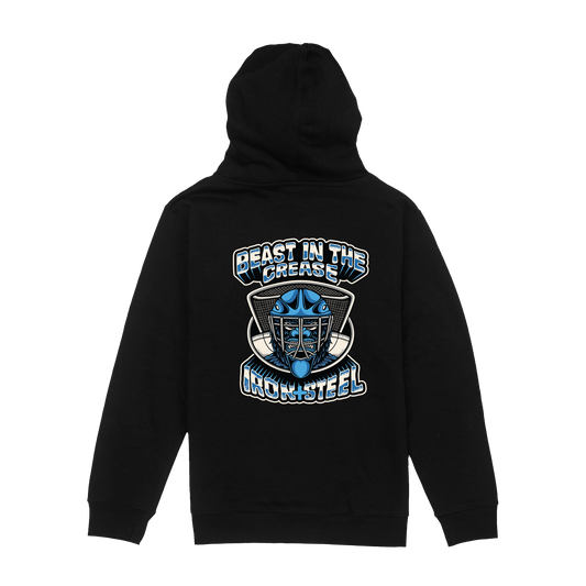 Beast in the Crease Youth Hoodie Mid-weight Hockey Hoodie