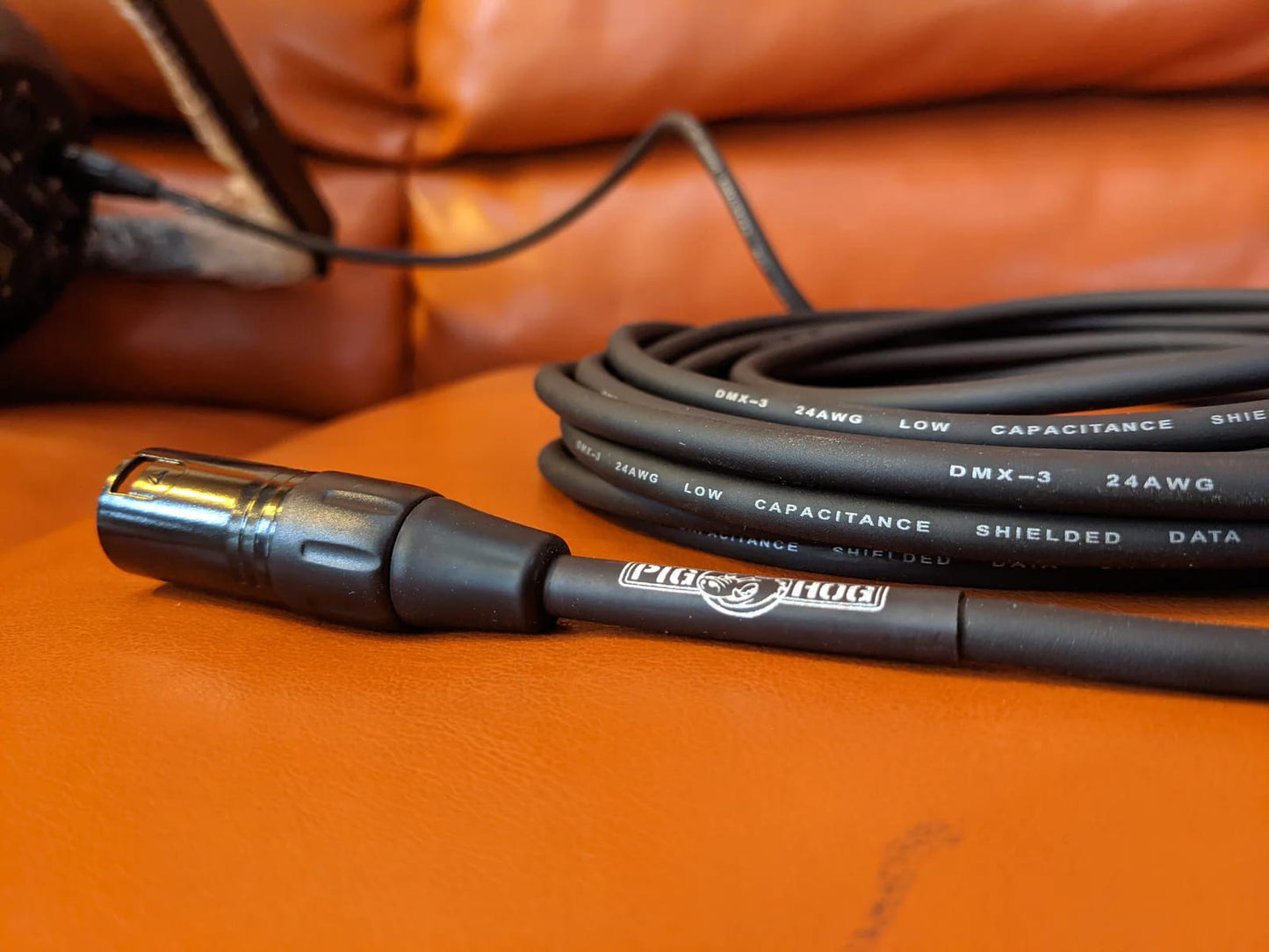 3-Pin DMX Lighting Cable 25 Feet Pig Hog PHDMX25