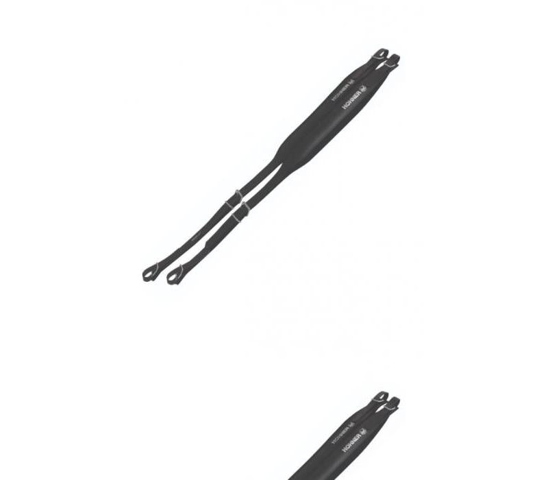 Hohner ACC15 X-Large BLACK 42" Leather Accordion Strap- Black, NEW