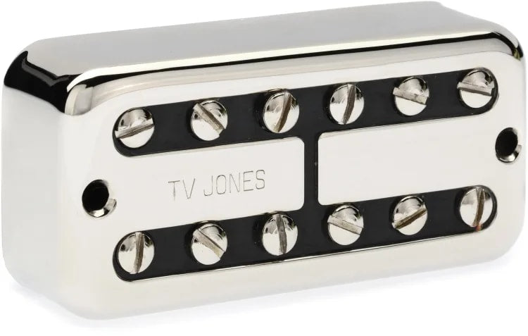 TV Jones Power'Tron Plus Bridge Humbucker Pickup - Nickel - New