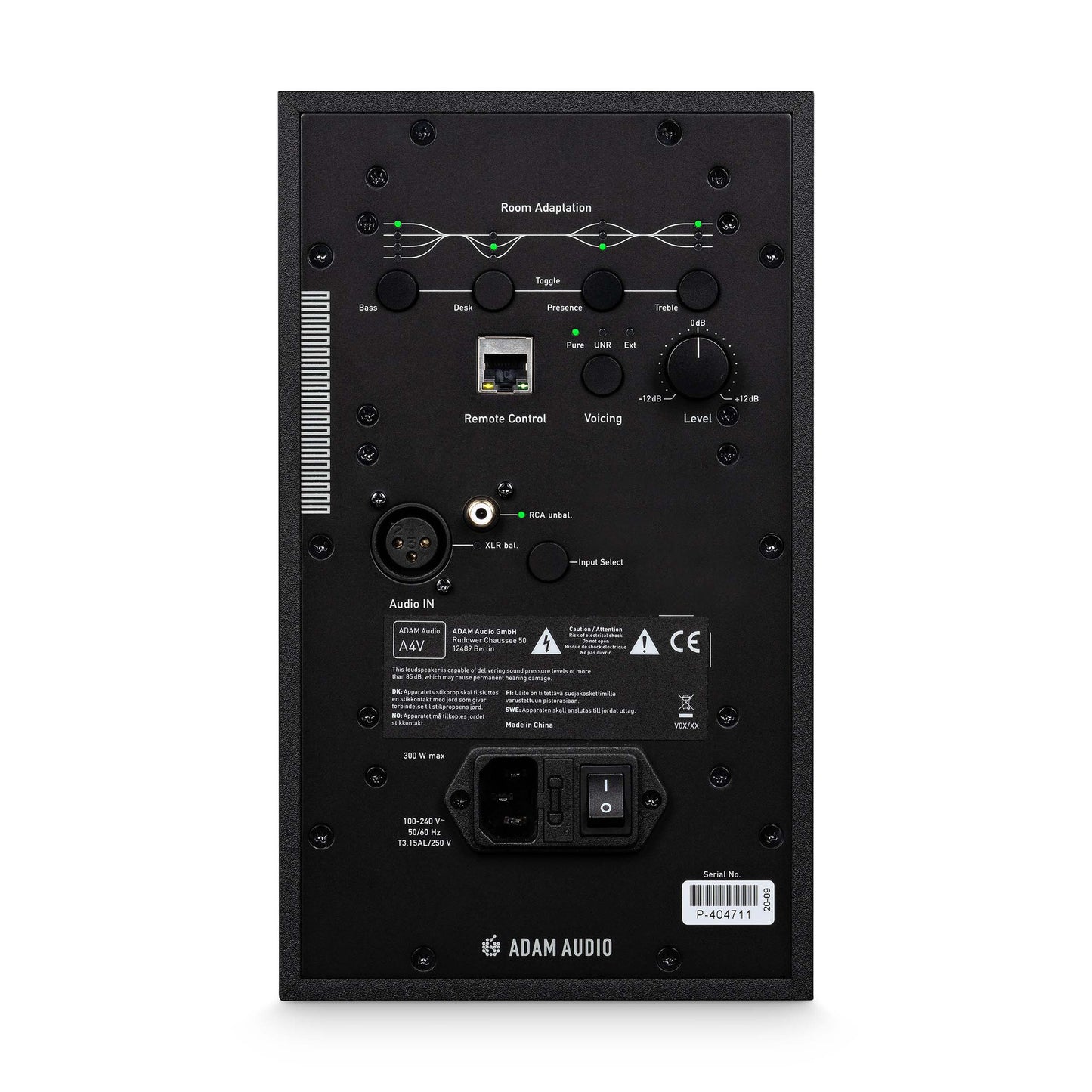 ADAM Audio 4-inch Powered Studio Monitor A4V