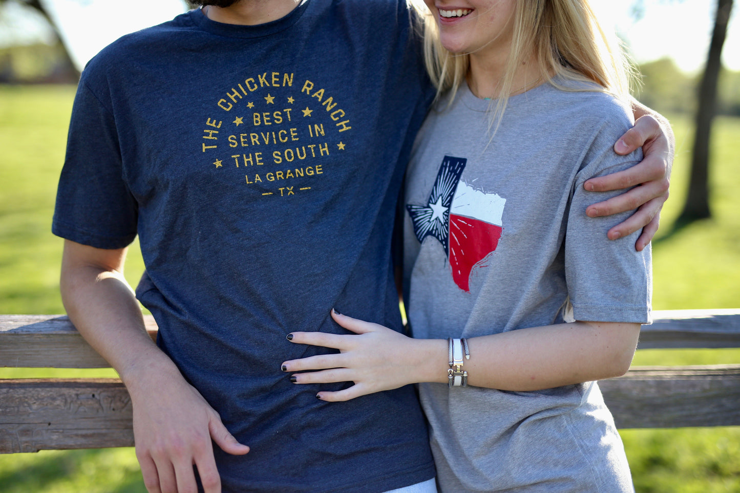 Texas State Flag Heather Gray T-Shirt Unisex Paris Texas Apparel Co