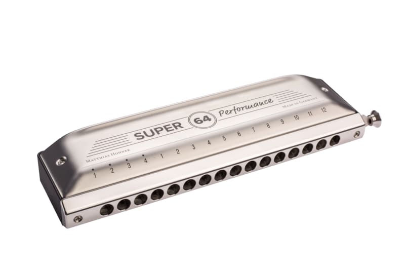 Hohner Super 64 Performance Chromatic Harmonica-NEW