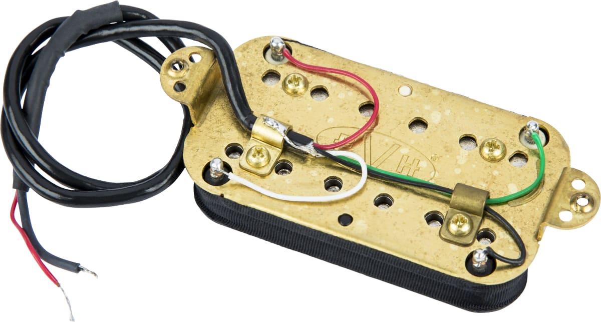 EVH Wolfgang Bridge Humbucker Pickup Black and White Guitar Pickup