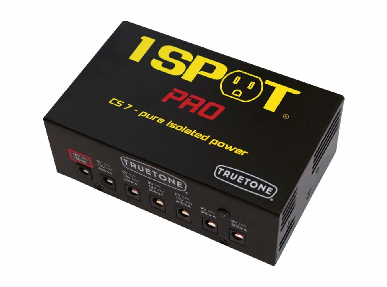 Truetone 1 Spot Pro CS7 Switchable Voltage 7-output Guitar Pedal Power Supply
