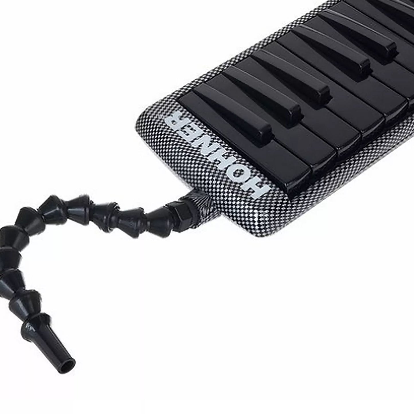 Hohner Airboard Carbon Print 32 Key Melodica Black Keys with Case