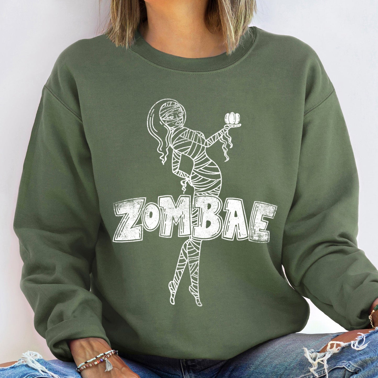 Zombae Halloween Sweatshirt