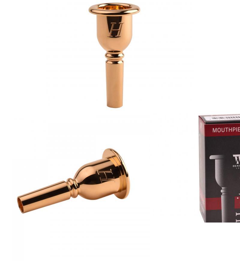 Trombone Mouthpiece Gold-plated 4BS Heritage Denis Wick