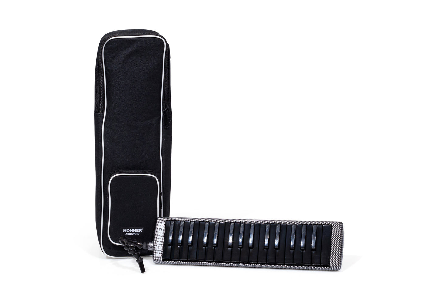 Hohner Airboard Carbon Print 37-key Melodica with Gig Bag