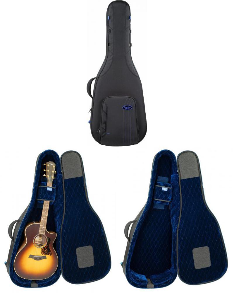 Dreadnought Acoustic Guitar Gig Bag Black Reunion Blues RBC23A2 Expedition