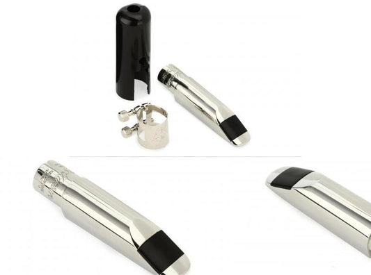 Stainless Steel Low Baffle Alto Saxophone Mouthpiece Berg Larsen