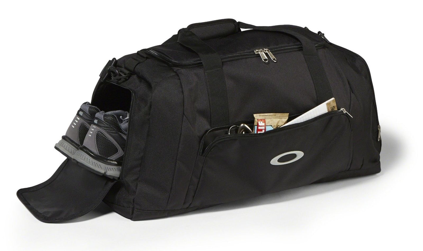 Oakley 55L Gym To Street Duffel Bag, Travel Duffel, Gym bag Blackout - 92904ODM